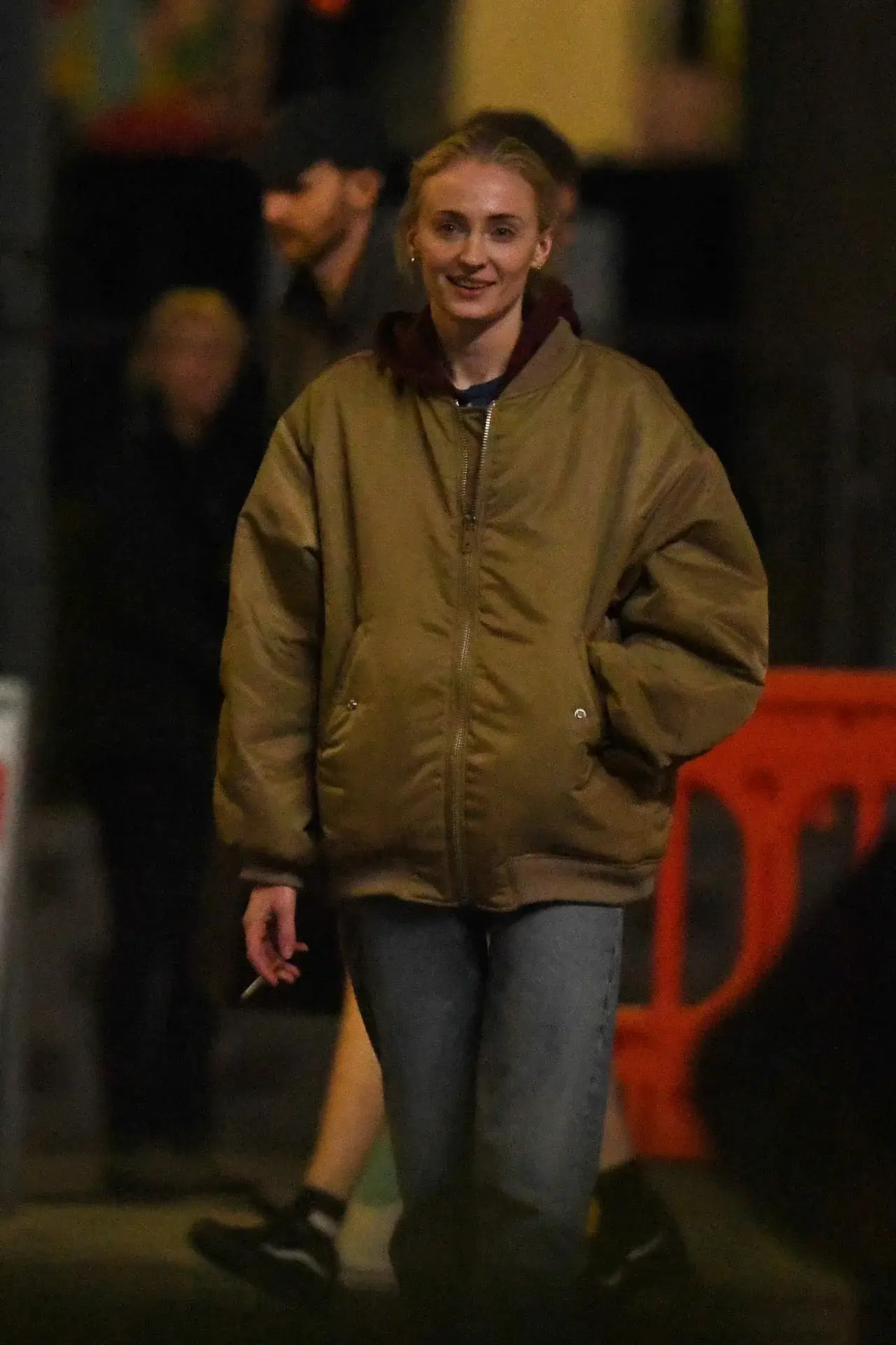 Sophie Turner Filming New Thriller Series Haven in East London